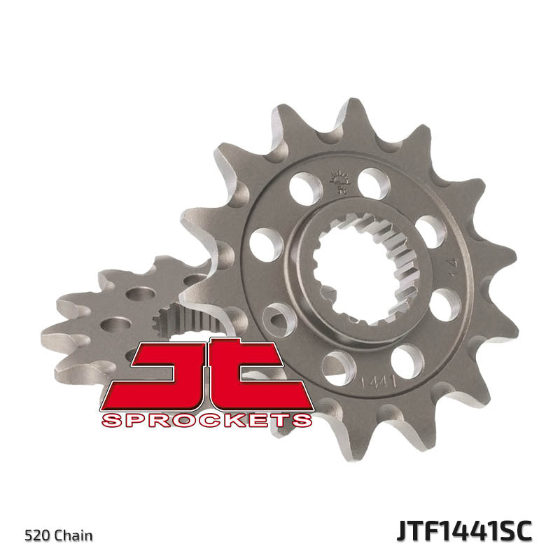 JT SPROCKETS Selbstreinigendes Stahlritzel vorne 1441 - 520