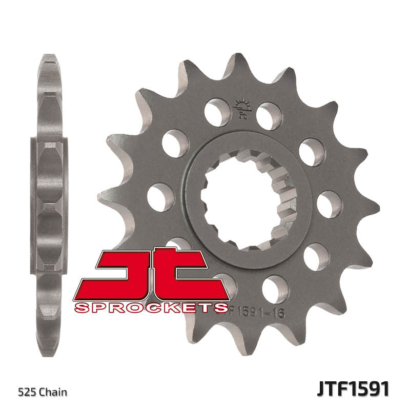 JT SPROCKETS Standard Stahlritzel vorne 1591 - 525