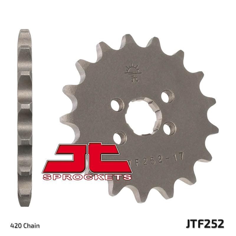 JT SPROCKETS Standard Stahlritzel vorne 252 - 420