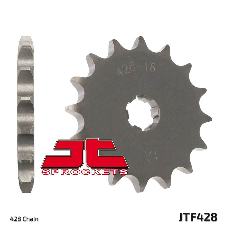 JT SPROCKETS Standard Stahlritzel vorne 428 - 428