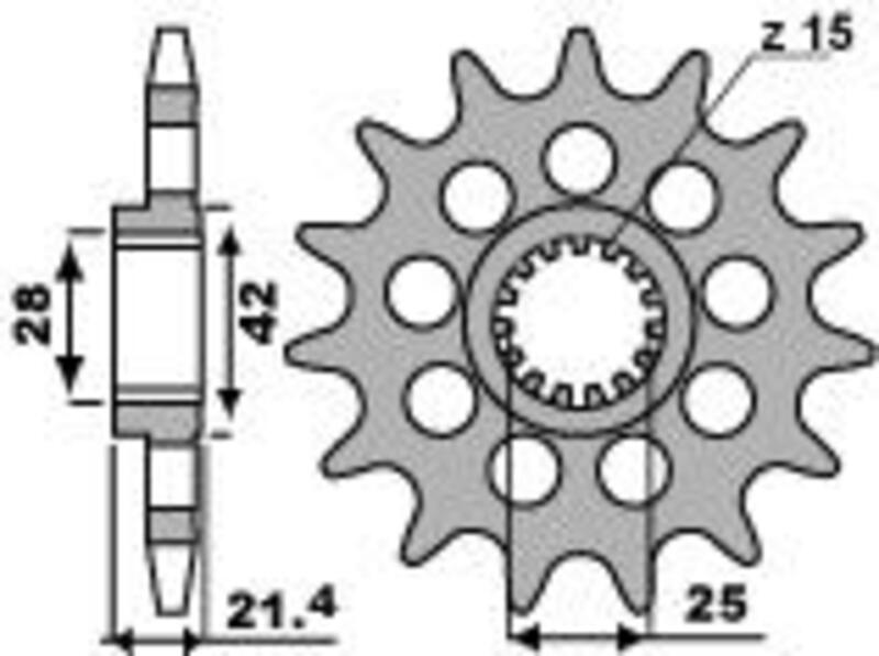 PBR Standard Stahlriztel vorne 2150 - 525