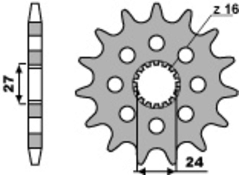PBR Standard Stahlriztel vorne 2190 - 530
