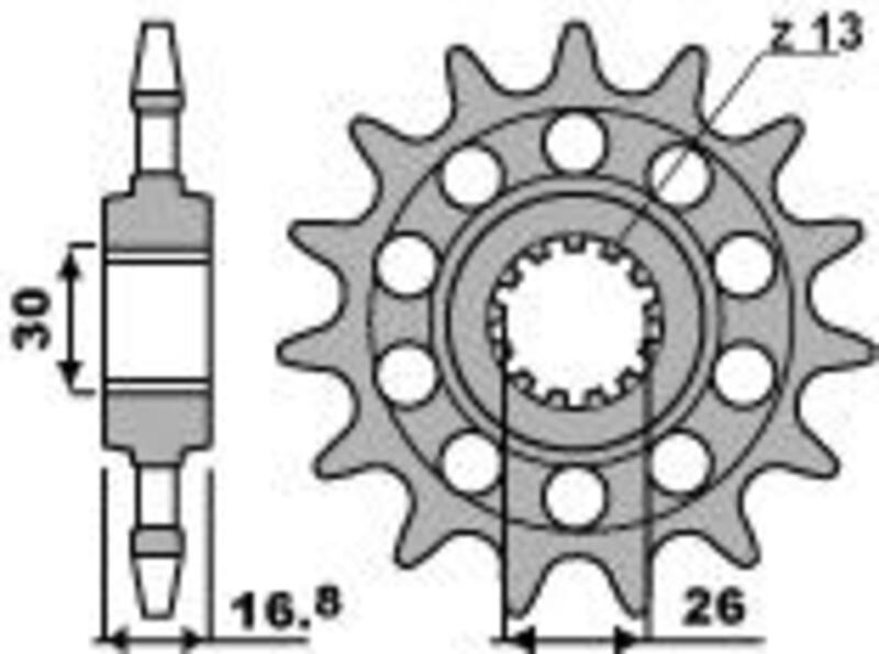 PBR Standard Stahlriztel vorne 347M - 520