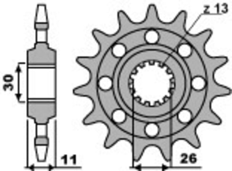 PBR Standard Stahlriztel vorne 579M - 520