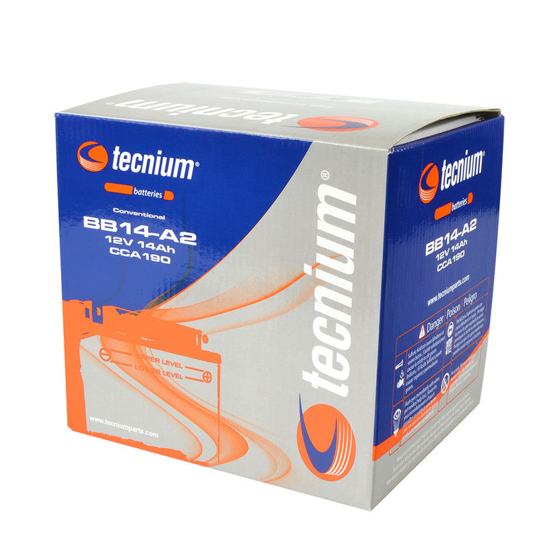 TECNIUM Blei/Säure Batterie mit Säurepack - BB14-A2
