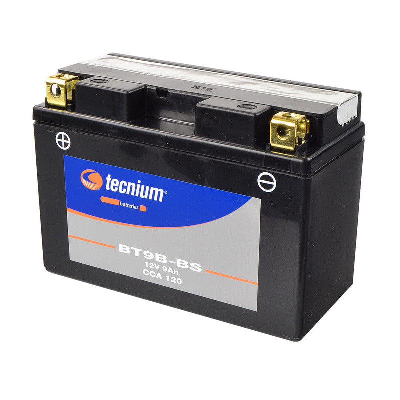 TECNIUM Wartungsfreie Batterie mit Säurepack - BT9B-BS