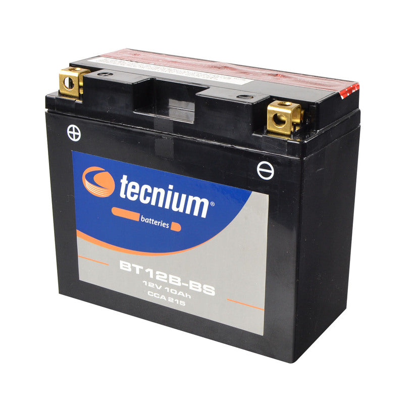 TECNIUM Wartungsfreie Batterie mit Säurepack - BT12B-BS