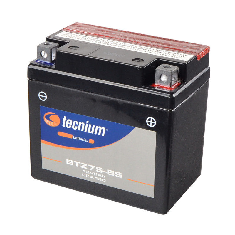 TECNIUM Wartungsfreie Batterie mit Säurepack - BTZ7S-BS