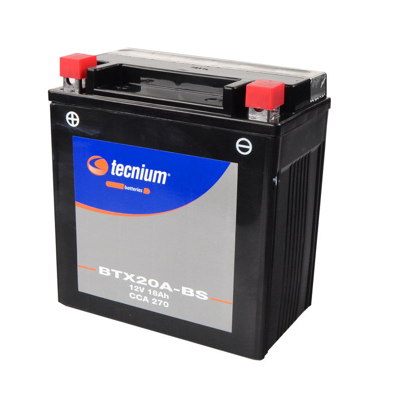 TECNIUM Wartungsfreie Batterie mit Säurepack - BTX20A-BS