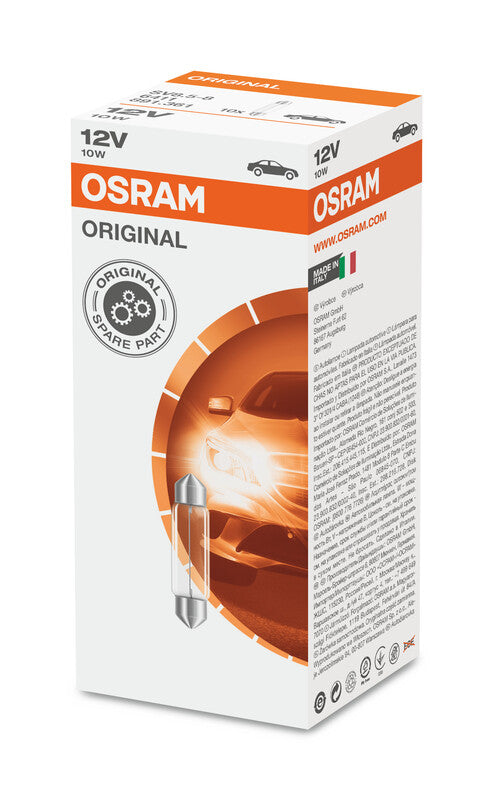 OSRAM Original Line Glühlampen 12V 10W - x10
