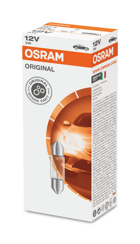 OSRAM Original Line Glühlampen 12V 3,5W - x10