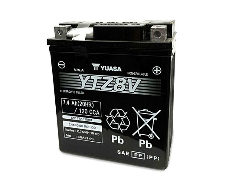 YUASA Wartungsfreie Batterie Werkseitig aktiviert - YTZ8V