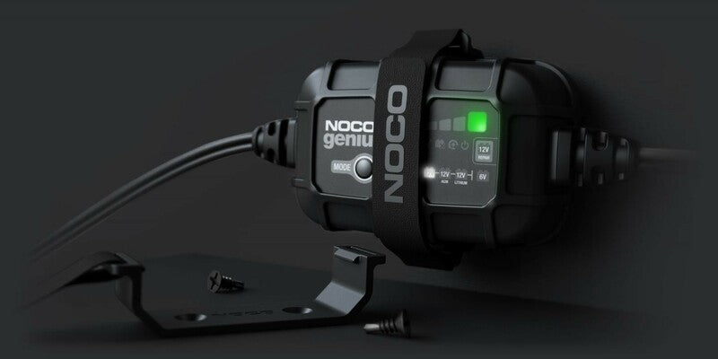 NOCO Genius2 Smart Batterieladeschellen mit integrierten Ösen 6/12V 2A
