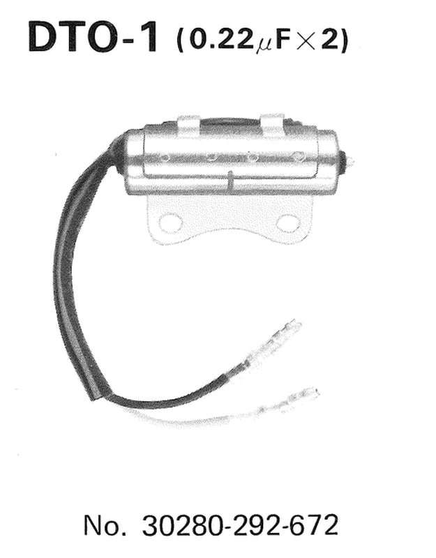 KONDENSATOR FÜR HONDA CB450, CL450 65-74, GL1000 GOLDWING 75-79