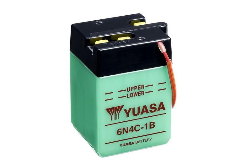 YUASA Blei/Säure Batterie ohne Säurepack - 6N4C-1B
