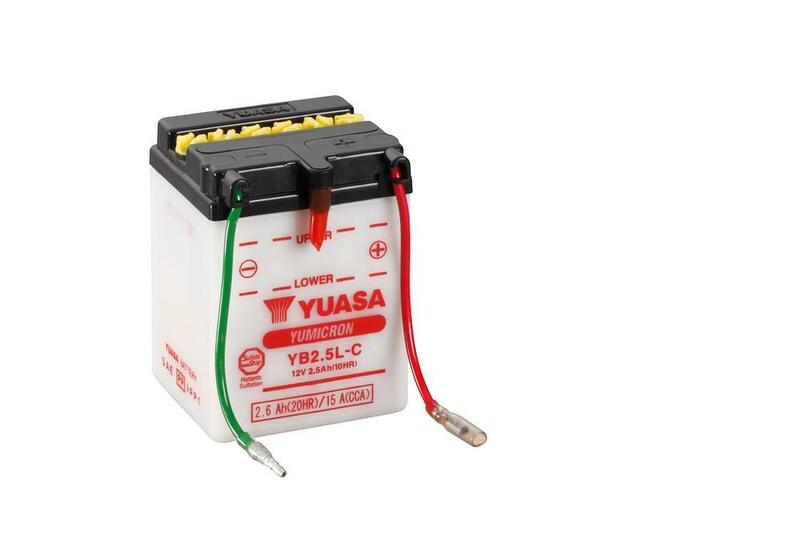 YUASA Blei/Säure Batterie ohne Säurepack - YB2.5L-C