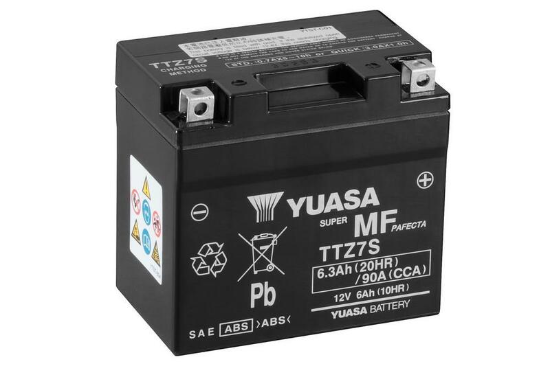 YUASA Wartungsfreie Batterie Werkseitig aktiviert - TTZ7S