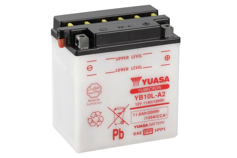 YUASA Blei/Säure Batterie ohne Säurepack - YB10L-A2