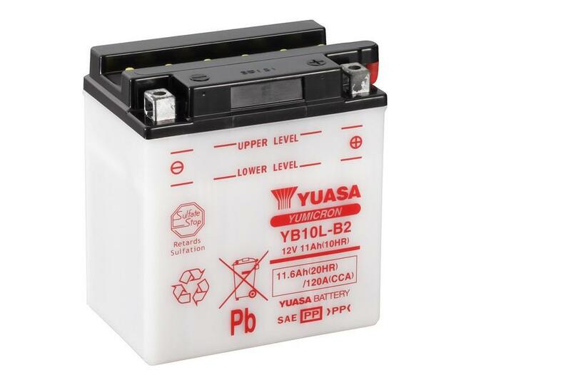 YUASA Blei/Säure Batterie ohne Säurepack - YB10L-B2