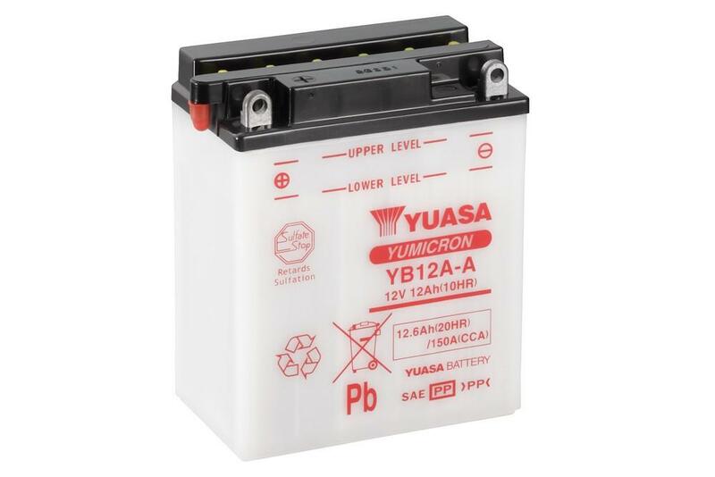 YUASA Blei/Säure Batterie ohne Säurepack - YB12A-A