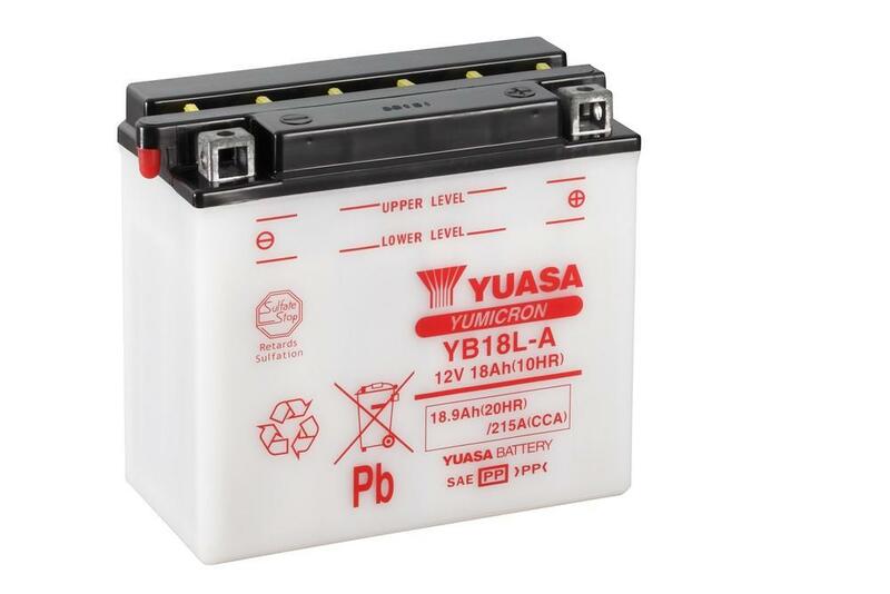 YUASA Blei/Säure Batterie ohne Säurepack - YB18L-A