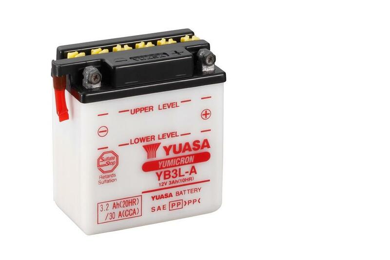 YUASA Blei/Säure Batterie ohne Säurepack - YB3L-A