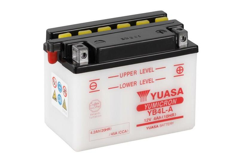 YUASA Blei/Säure Batterie ohne Säurepack - YB4L-A