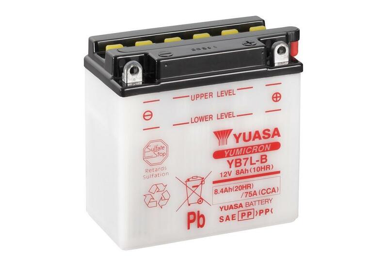 YUASA Blei/Säure Batterie ohne Säurepack - YB7L-B