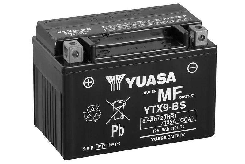 YUASA Wartungsfreie Batterie mit Säurepack - YTX9-BS