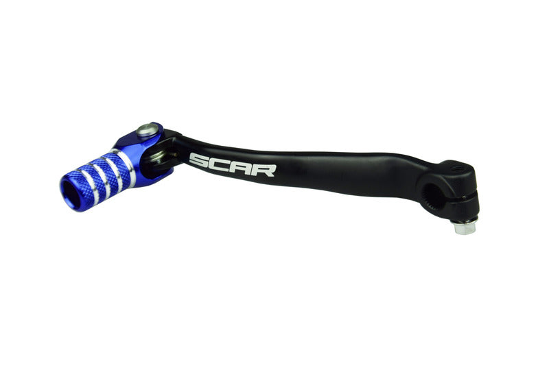 SCAR Schalthebel schwarz matt/Endstück blau