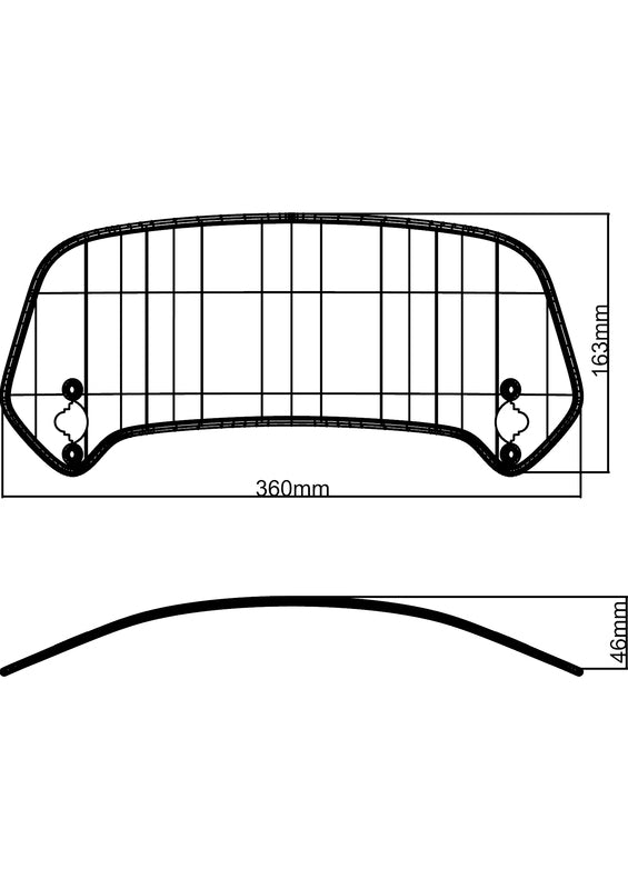 MRA X-creen-Touring- Aufsatz "XCTA" Ersatz-Spoiler