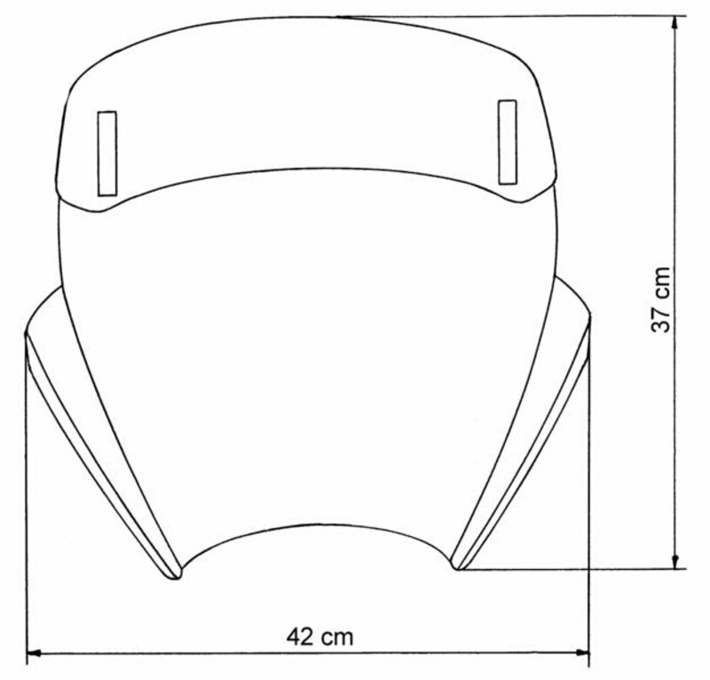 MRA VarioTouringscreen für NakedBike"VTNB" - mit Spoiler