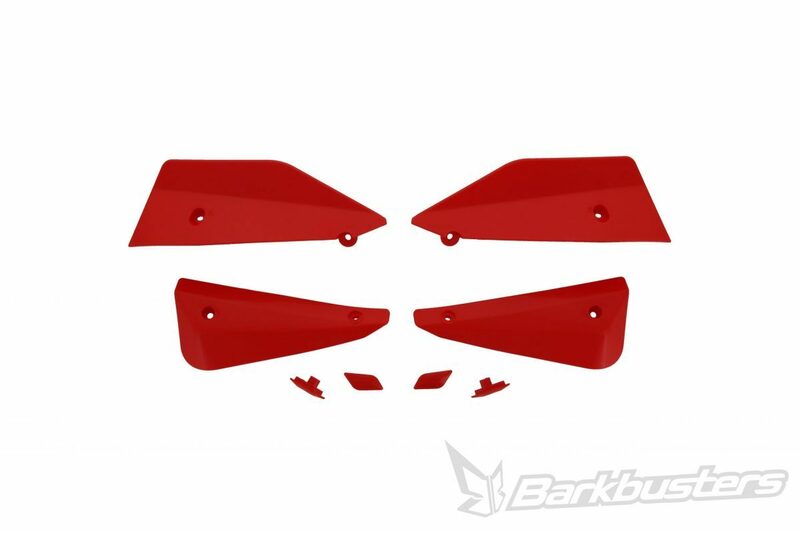 BARKBUSTERS Sabre Handschützer-Kit - Rot
