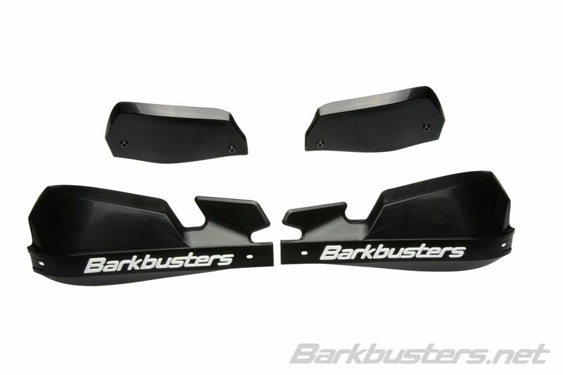 BARKBUSTERS VPS MX Handschutz Kunststoff Set Nur Schwarz/Schwarz Deflektor