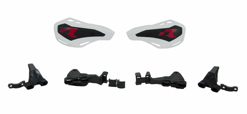 RACETECH HP1 Handprotektoren weiß