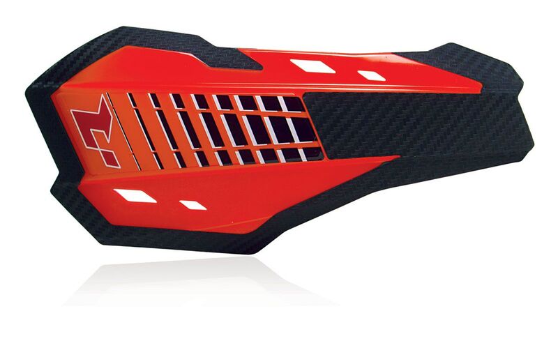 RACETECH HP2 Handschützer Neon Orange