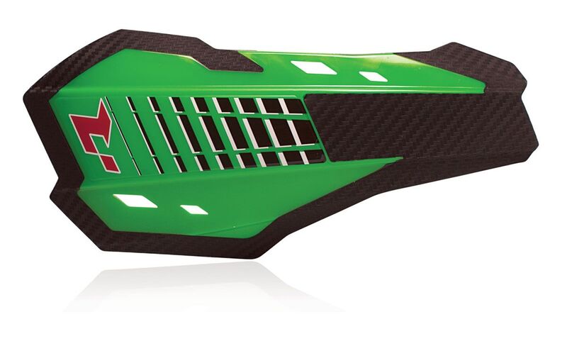 RACETECH HP2 Handschützer KXF Grün