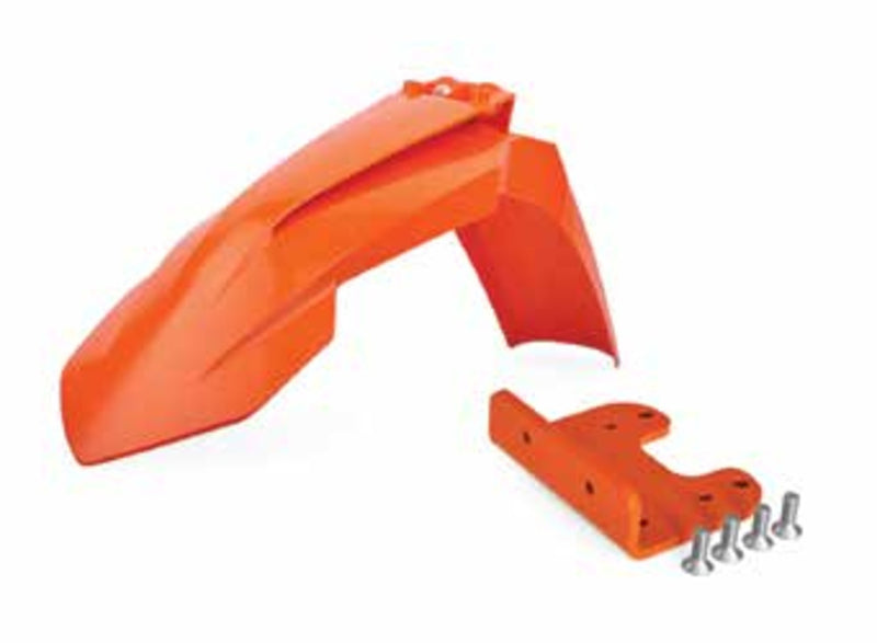POLISPORT Kotflügel vorn Restyled Orange with adapter KTM