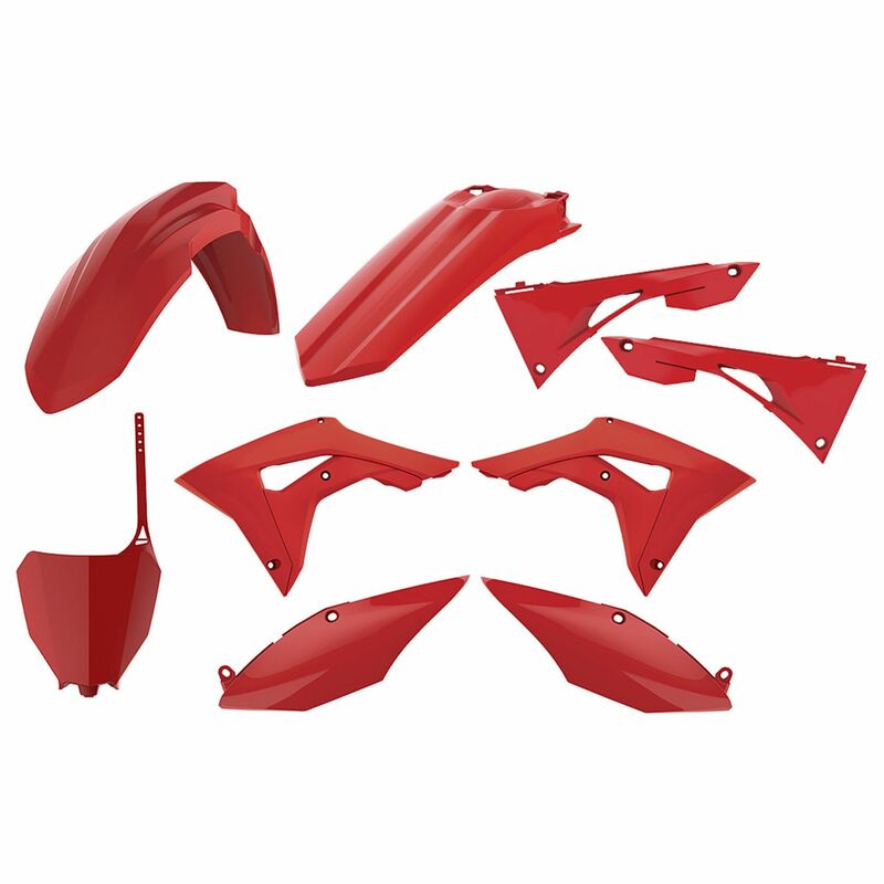 POLISPORT Plastik-Kit Rot Honda CRF250R/450R