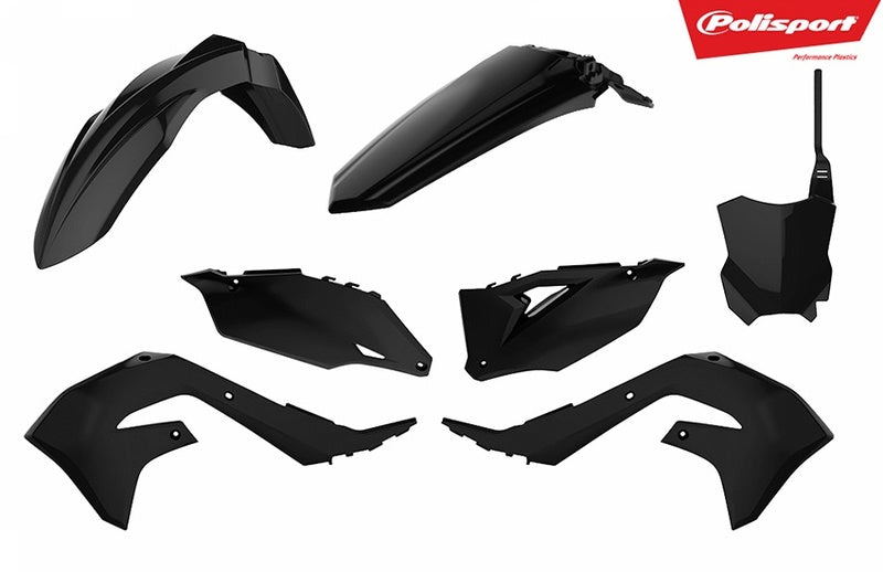 POLISPORT Plastik-Kits schwarz KTM