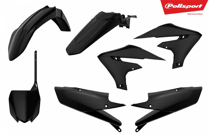 POLISPORT Plastik-Kit schwarz Yamaha YZ450F