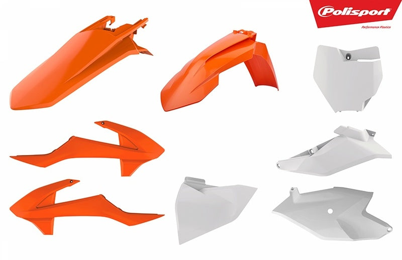 POLISPORT Plastik-Kit Originalfarbe 2018 KTM SX85