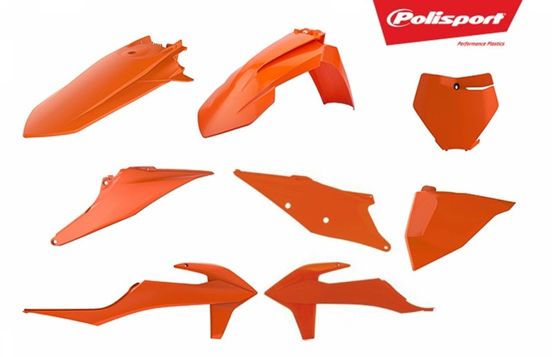 POLISPORT Plastik-Kits orangefarben KTM SX/SX-F