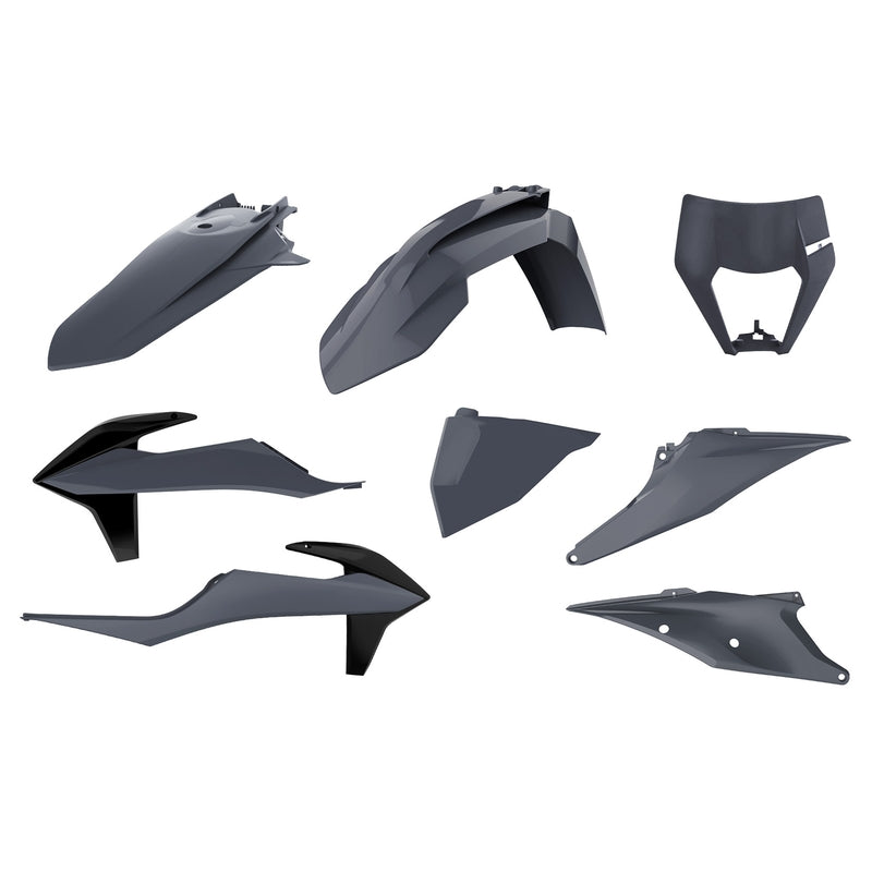POLISPORT Plastic Kit Nardo Grey KTM