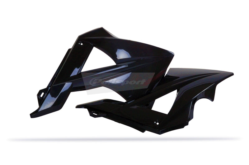 POLISPORT Kühlerspoiler seitlich EC/EC-E 10-11 Schwarz