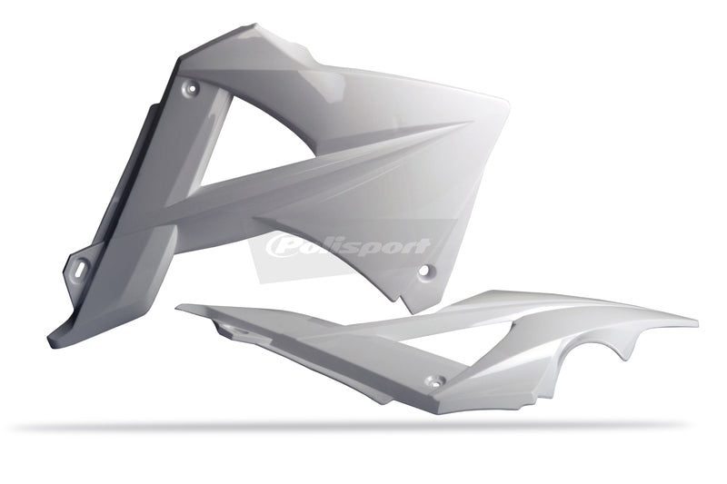 POLISPORT Kühlerspoiler seitlich EC/EC-E 10-11 Weiß