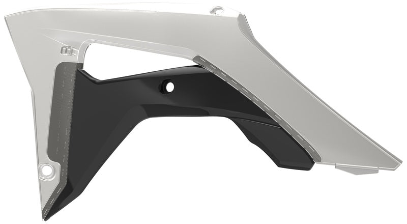 POLISPORT Kühlerspoiler seitlich Clear Honda CRF450R