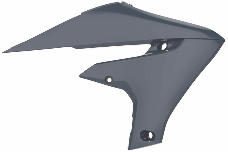 POLISPORT Kühlerspoiler seitlich Nardo-Grau Yamaha YZ450F