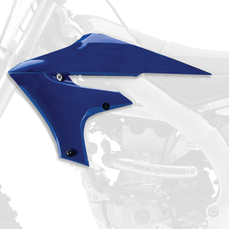 POLISPORT Kühlerspoiler seitlich Blau Yamaha YZ450F