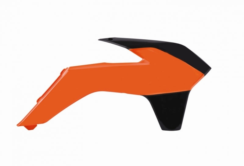 POLISPORT Kühlerspoiler seitlich KTM 85 SX 13- Orange/Schwarz